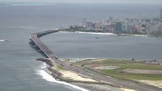 Amazing Seaplane Landing View of Maldives Airport [upl. by Ledif207]