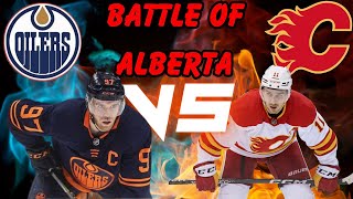 Oilers Vs Flames Pre Game 13 In A Row In The Battle Of Alberta [upl. by Fatma94]