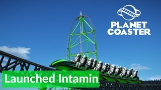 Planet Coaster  Launched Intamin Coaster 14 Update [upl. by Laurianne]