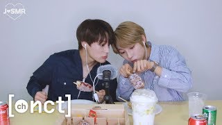 R💚JSMR  바삭한 핫도그🌭 amp 멜론빙수🍧 먹방 with 런쥔  ASMR [upl. by Aihsekan]