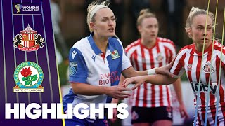 Maria Edwards Scores Brace in Rovers Victory  Sunderland v Blackburn Rovers  Womens League Cup [upl. by Yotal]