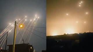 Israel Under FIRE Massive Iranian Missile Attack • Air Defense Penetrated • IDF Ready To Retaliate [upl. by Marsland229]