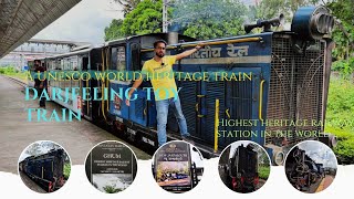 Darjeeling Toy Train  NJP to Darjeeling Toy Train ticket booking  UNESCO World Heritage Train [upl. by Oramug]