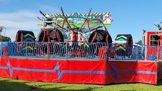 BCole amp Sons Fun Fair Muscliff Park Walkthrough 18th July 2024 funfair fairground fairrides [upl. by Aecila]