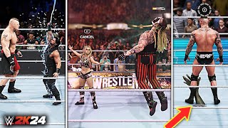 ALL Supernatural Payback Animations In WWE Games WWE 2K20  WWE 2K24 [upl. by Mosa]