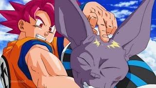 Gokus Forehead Flick on Beerus [upl. by Akirrehs]