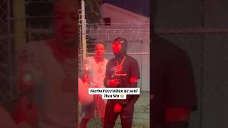 G HERBO SCARED HE MIGHT BE VONOFF1700 OPP gherbo vonoff1700 lildurk viral shorts fyp rap [upl. by Rattan559]