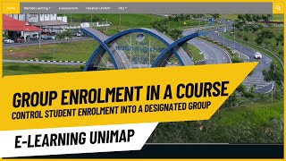 Student Enrol in a Course into a Designated Group Using Group Enrollment Key [upl. by Nav]