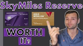 Delta SkyMiles Reserve Card How To Reach Gold Medallion Status [upl. by Denis]