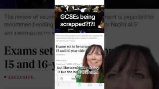 GCSEs being scrapped Let me know what you think in the comments gcses2023 gcserevision aleve [upl. by Corry74]