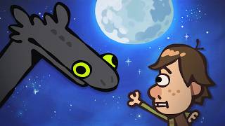 The Ultimate “How To Train Your Dragon” Recap Cartoon [upl. by Yaras]