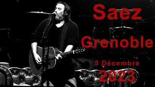 Saez 2023  full concert de Grenoble  multicam et audio HD  05122023 [upl. by Jem410]