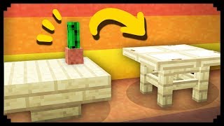 ✔ Minecraft 50 Table Design Ideas [upl. by Marala]