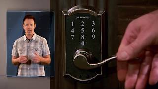 How To Install Your Schlage Touch™ Keyless Lever [upl. by Riha192]