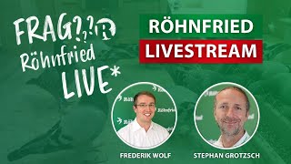 Frag Röhnfried  mit Stephan Grotzsch und Frederik Wolf vom 26092024 [upl. by Lorianne201]