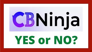 CB Ninja Review  Legit CBNinja AI Sites [upl. by Oleg]