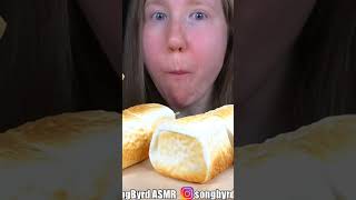 ASMR ROASTED MARSHMALLOWS MUKBANG shorts [upl. by Oslec]