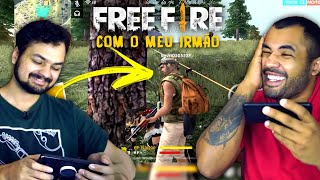 FREE FIRE COM MEU IRMÃO MELHOR DUO [upl. by Jesher]