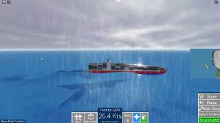 Shipping Lanes Norfolk  Newhaven Timelapse with Panamax Container Ship [upl. by Rind405]