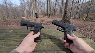 Glock 19 vs Sig 365 X Macro TacOps [upl. by Nasah607]