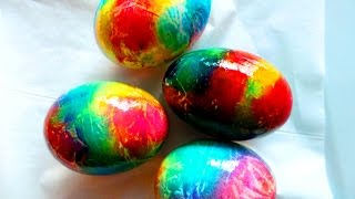 Oua vopsite de Pasti CEA MAI RAPIDA METODA GARANTAT How to dye Easter eggs [upl. by Harrad]