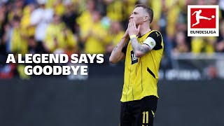 Goodbye Marco Reus  BVB celebrates a true Bundesliga Legend [upl. by Soinski]