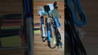 Unboxing of Soldering kit🤯 businesstechshorts smallbusiness automobilesmartrepair unboxing [upl. by Jobye]