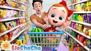 Safety at the Market  EP76  Lets Go to the Market  LiaChaCha Kids Songs amp Nursery Rhymes [upl. by Ikram]