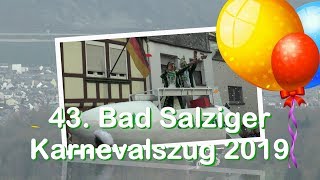 Bad Salziger Karnevalszug 2019 [upl. by Jefferson]