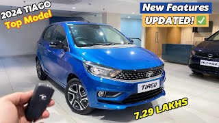 NEW ✅ Tata Tiago XZ Plus 2024 ❣️ 4⭐️ hatchback with NEW Features [upl. by Adine820]