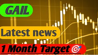 GAIL share  GAIL share latest news 🎯GAIL share news target [upl. by Haida]