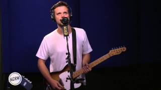 White Lies performing quotFirst Time Callerquot Live on KCRW [upl. by Eirrek]