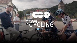 My Job in Cycling  Coach at Team dsmfirmenich [upl. by Bartolome]