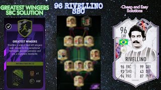 GREATEST WINGERS SBC SOLUTION Easiest Way Possible  Rivellino Sbc  Madfut 22 [upl. by Lundt]