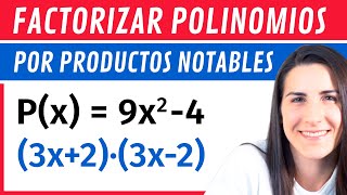 Factorización de Polinomios usando Productos Notables [upl. by Evania]