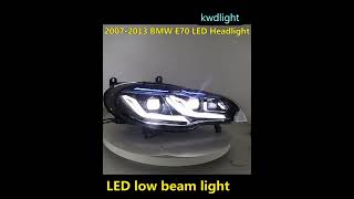 2007 2013 BMW E70 LED headlightled Projector LED DRL Replace OEM Headlight [upl. by Ettezyl]