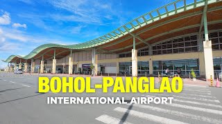 Walk Through at BoholPanglao International Airport  Terminal Walk Tour  Panglao Bohol Philippines [upl. by Cohlier]