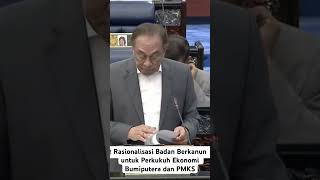 Rasionalisasi Badan Berkanun untuk Perkukuh Ekonomi Bumiputera dan PMKS [upl. by Ashmead227]