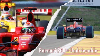 The Undriveable Ferrari F60 from 2009 [upl. by Glennon]