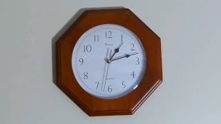 Clock Ticking Sound Effect with Video House Wall Clock [upl. by Atteloiv]