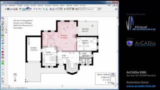 Grundlagen Räume im Grundriss beschriften  VA 3D CAD TUTORIAL DEUTSCH [upl. by Eninnaej422]