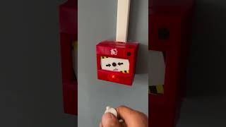 Testing Fire Alarm System Manual Call Point Fire amp Safety Solution BD firealarmsystems firesafety [upl. by Eiboj354]