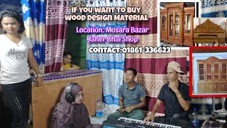 The Rohingya Special song for wood designerTaher Bhai Shop at Mosara Bazar [upl. by Sahpec]