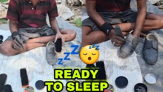 Indian Cobbler BestEver Shoe Shine Best Relaation Ready to Sleep Therapy 💤😴 [upl. by Rolph68]