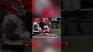 FINAL PLAYS FOR ALABAMAS CLINCHER ——————— alabamafootball georgiafootball collegefootball ￼win [upl. by Francine]