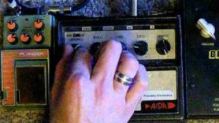 ADA flanger 90s RI vs IBANEZ digital flanger clean ANd fuzzed up [upl. by Rowan]