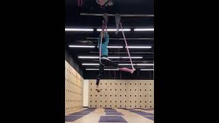 Aerial Hammock Antigravity Yoga Flow [upl. by Harlene731]