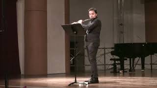 Paolo Taballione Solo Flute Telemann Sciarrino Maresz Berio Full Concert [upl. by Llednik863]