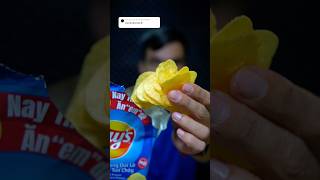 Snack Khoai Tây Lays tienqb mukbang food asmr [upl. by Nosneh]