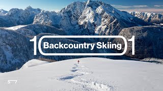 How to Take Your First Ski Turns in the Backcountry [upl. by Alenas]